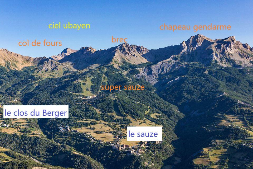 Le Clos Du Berger Le Sauze Exterior photo